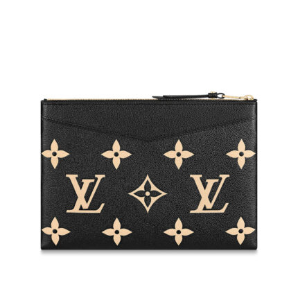 Louis Vuitton Bicolor Monogram Empreinte Leather M81292 Daily Pouch