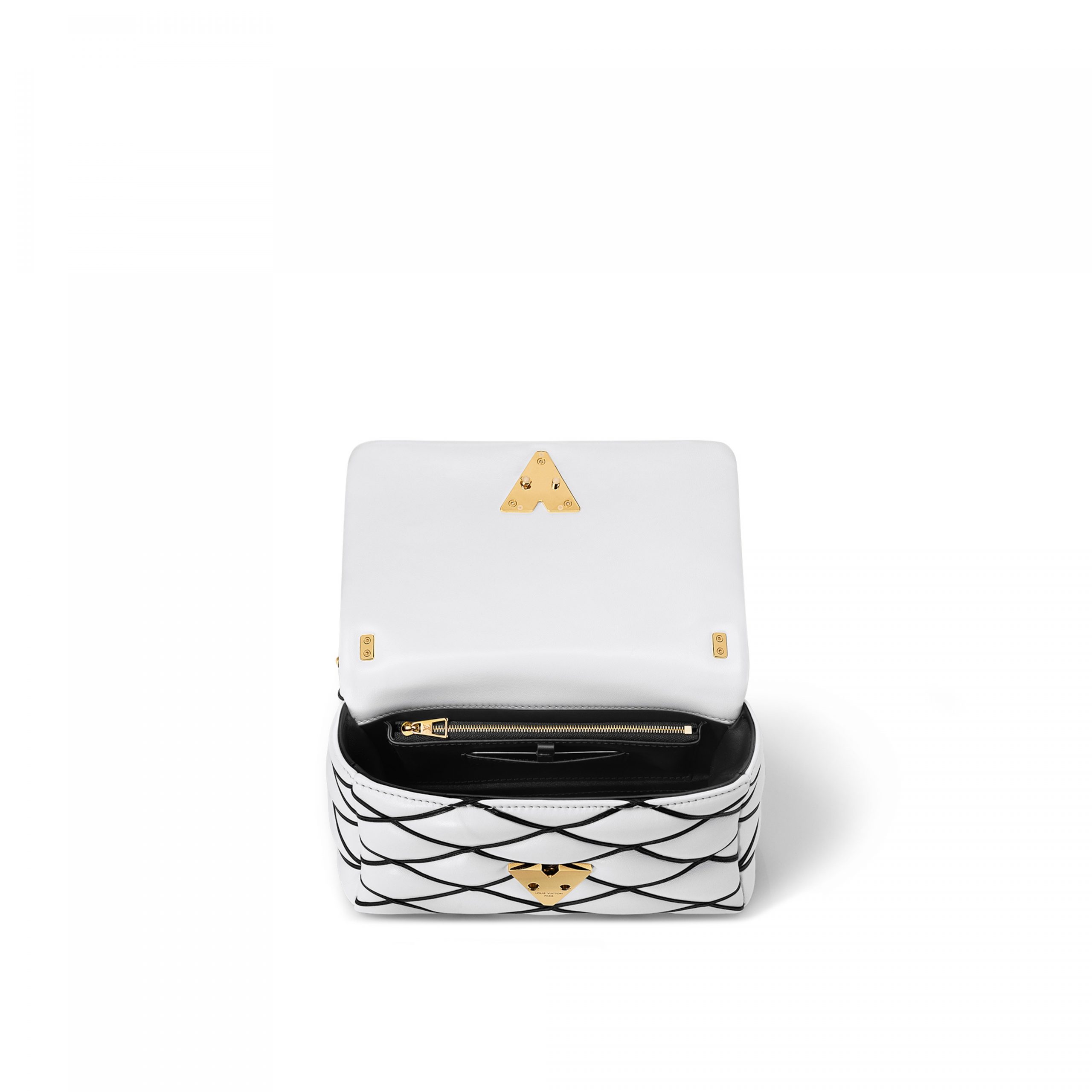 Louis Vuitton M22890 GO-14 MM White/Black